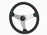 Nardi volante Pelle Deep Corn Rally 350mm satinato