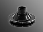 Pulley for crankshaft aluminium 360 scaling (105mm)