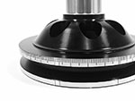 Puleggia per albero motore alluminio (125mm)
