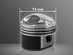 Racing piston (1 pc.) 1300cc 74mm 750 / 101 / 105
