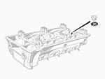 Gasket ring for oil sump plug