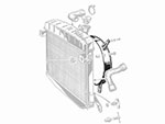 Convogliatore per ventola Alfa Romeo 105 / 115