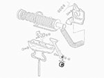 Silentblock per braccio anteriore superiore 18mm