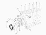 Crankshaft seal original 1300-2000cc rear (105-82-12)