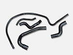 Serie (5) manicotti acqua silicone Alfetta / Alfetta GTV <82