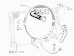 Manicotto acqua sup. 2600 (termostato-radiatore)
