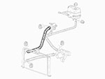 Manicotto acqua sup. Spider IE 89-93 (therm.-radiatore)