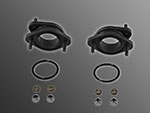 Serie (2 pz.) collettore aspirazione alluminio 2000 / 2600