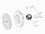 Cuscinetto frizione 105 / 115 (fr. idr.) Sachs