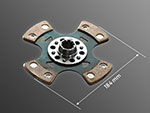 Kit frizione Corsa 184MM con  volano 105 / 115  2.S. (6 fori)