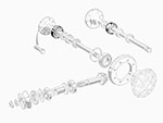 Cuscinetto ruota standard AR 1900 / 101 / 105 / 115 / Mont