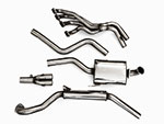 Sistema di scarico sport completo 105 per frizione mecc.