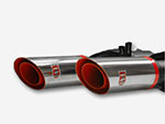 Set ANSA silenziatore posteriore Sport Alfa Montreal