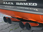 Set ANSA silenziatore posteriore Sport Alfa Montreal