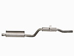 Front + centre exhaust muffler 1900 Super
