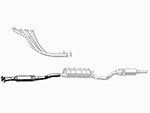 Silenziatore anteriore 1600cc 101 Spider Veloce / SS
