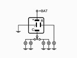 Relais intermittenza Spider 84-1993 / Alfetta / 75 / 90 / 164