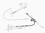 Cavo freno a mano 2000 / 2600 Touring Spider / Sprint