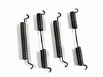 Serie (4) molle ceppi freno posteriore 750 / 101