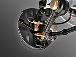 Serie (4) protezioni disco freno sport 1750-2000 105 / 115