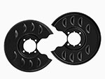 Serie (4) protezioni disco freno sport 1750-2000 105 / 115