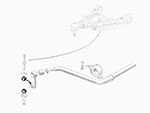 Tampone barra stabilizzatrice anteriore 750 / 101 / 105 1.s