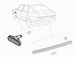 Indicatore laterale  Alfa 75, 33, Spider 90-93