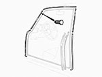 Serie (52) viti inox per profili guarnizione porte Bertone GT