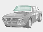 Parabrezza GT / GTV Bertone verde
