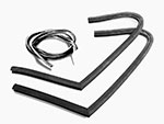 Set triangle window rubber seals 2600 Touring Spider