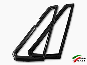 Set (2) front triangle window gaskets GT Bertone