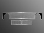 Mascherina completo (5 pezzi)  GTA alluminio