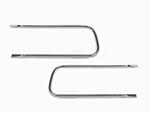 Serie (2) Profilo crom. presa aria 2600 Touring Spider