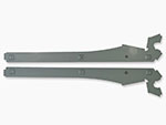 Coppia lamiere rinforzo porta 1300 - 2000 GT Bertone