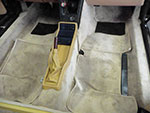 Rear wall carpet set tan Spider Serie 4 1990 - 1993