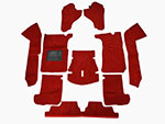 Serie tappeti velluto rosso Velours Deluxe Spider 2000 QV