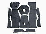Serie tappeti velluto antracite Bertone GT (ped. bassa)