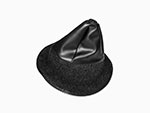 Serie tappeti velluto nero Giulia Sprint GT Bertone 63 - 68