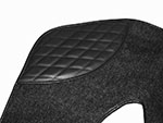 Carpet set black Deluxe velours 1750 - 2000 GTV