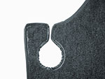 Serie tappeti velluto baule grigio antracite Bertone GT/GTV