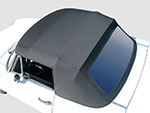 Capote Duetto Spider 66 - 70 (cotone) nera Pininfarina