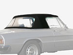 Soft top Spider 1970 - 93 (Cotton orig. Pininfarina black)