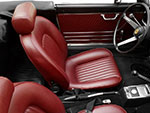 Selleria sedile per Duetto 70 - 77 bordeaux Scay