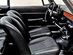 Front seat cover scay black 1300 - 1600 GT Junior
