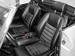 Selleria sedile Duetto 90 - 93 cuoio nero / Alcantara