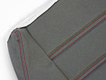 Selleria sedile Duetto 86 - 89 QV scay grigio (filo rosso)