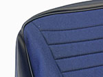 Serie (2) selleria sedile scay / panno Montreal blu