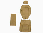 Seat cover scay beige 19cm head rest Spider 1978-89