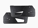 Door panel set (2) Spider 78 - 89 black