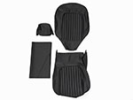 Selleria sedile per Duetto 70 - 77 pelle nero